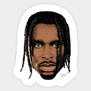 Shai Gilgeous-Alexander Big Face Sticker